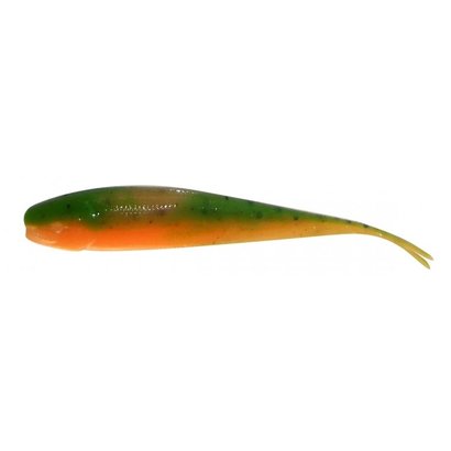 Berkley fishing Berkley gulp softbait 4 inch minnow lime tiger