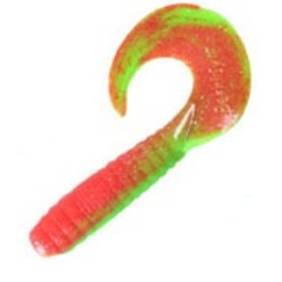 Berkley fishing Berkley gulp softbait jigging Grub 4 inch Nuclear chicken