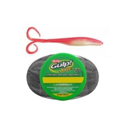 Berkley fishing Berkley gulp softbait Alive 5 inch Crazy legs pink shine