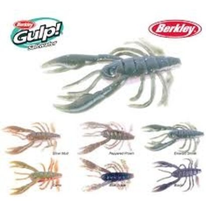 Berkley fishing Berkley gulp softbait crabby 2.5" emerald shiner