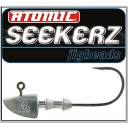 Atomic Seekerz Jig heads Heavy #1/0 1/4oz 7g