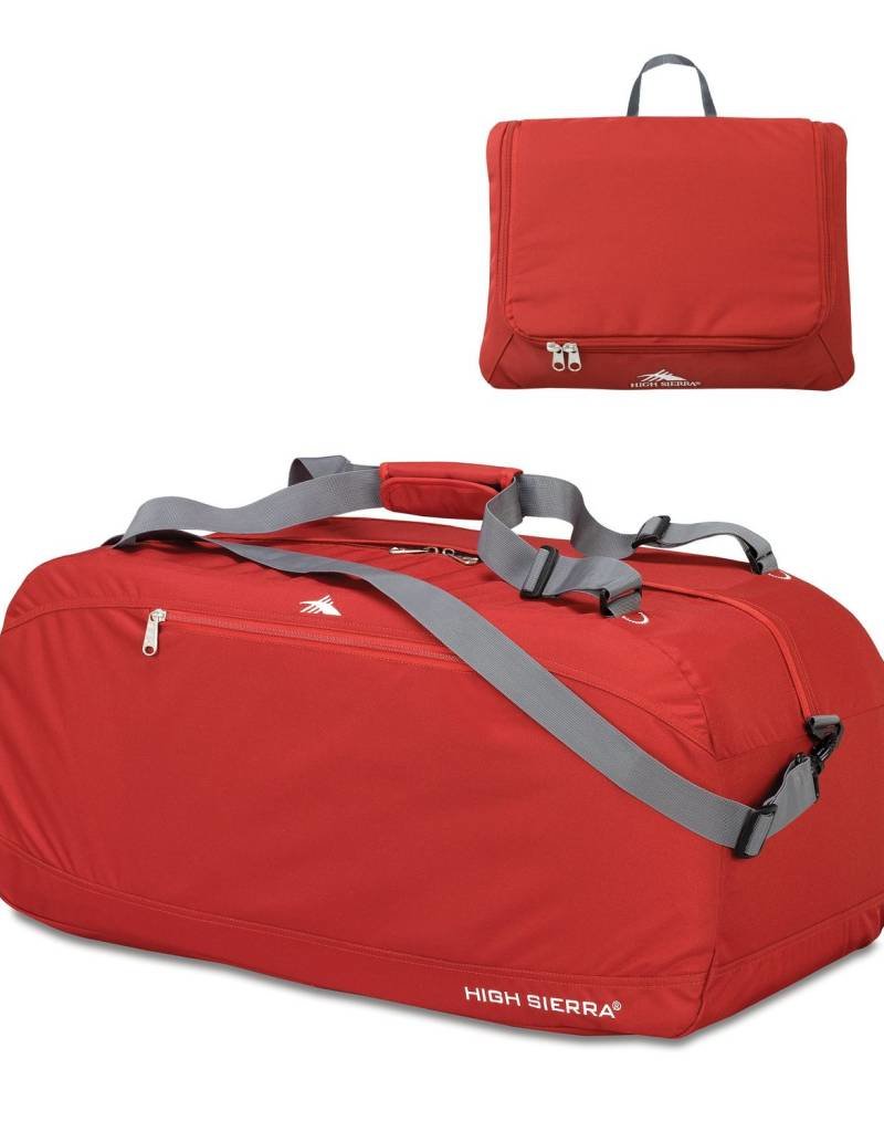 High Sierra 536183135 Red 36 Pack N Go Duffle Bag Capital City Luggage High Sierra 536183135 Red 36 Pack N Go Duffle Bag