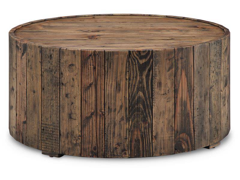 Dakota Round Coffee Table R B Furniture Magnussen Dakota Round Coffee Table
