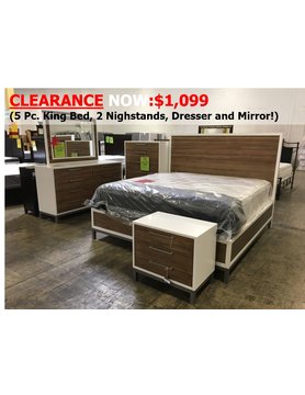 flexsteelwynwood clearance w1023 90kscdisc flexsteelwynwood olso 5pc king setb