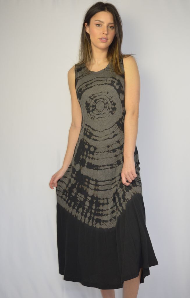 Raquel Allegra Onyx Midi Dress The Pea Boutique Raquel Allegra Onyx Midi Dress