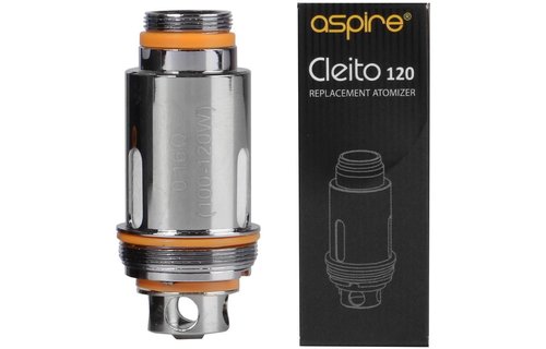 Aspire: Cleito 120 Coil .16 ohm Single Aspire: Cleito 120 Coil .16 ohm Single