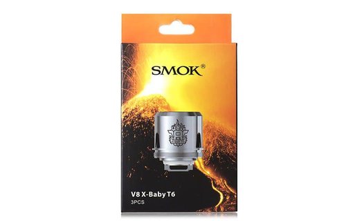 Smok: X-Baby T6 .2 Ohm Coil Single Smok: X-Baby T6 .2 Ohm Coil Single
