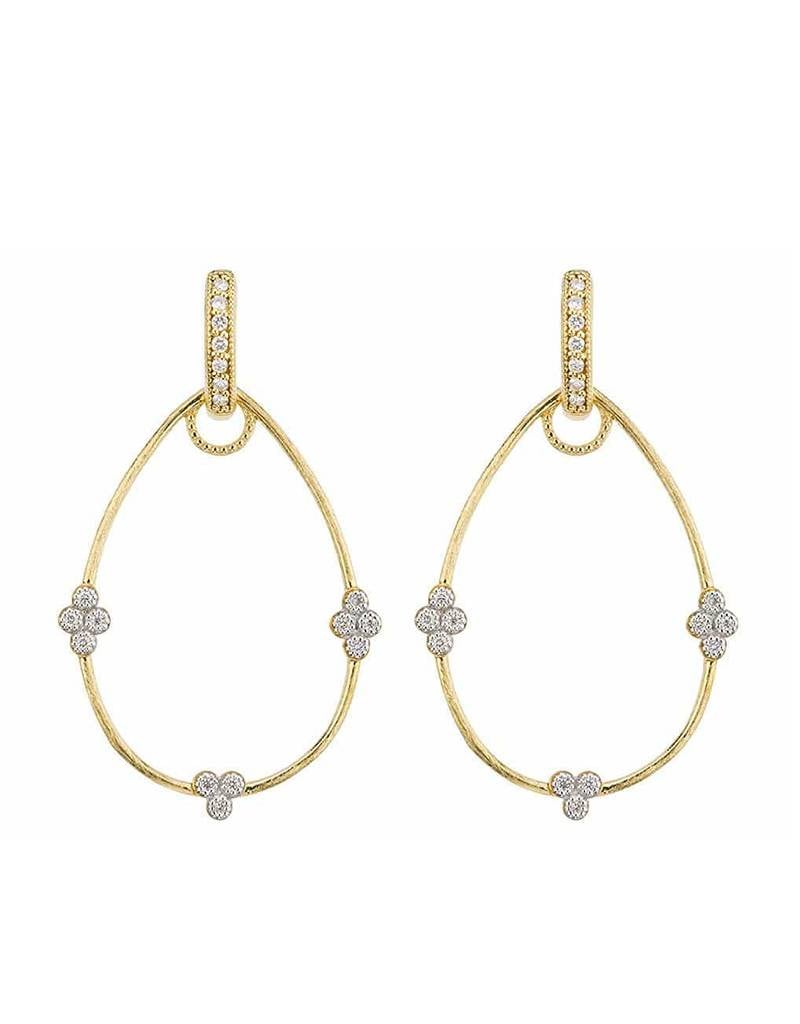Simple Provence Pear Earring Charm Saffron Jewelry Jude Frances Simple Provence Pear Earring Charm