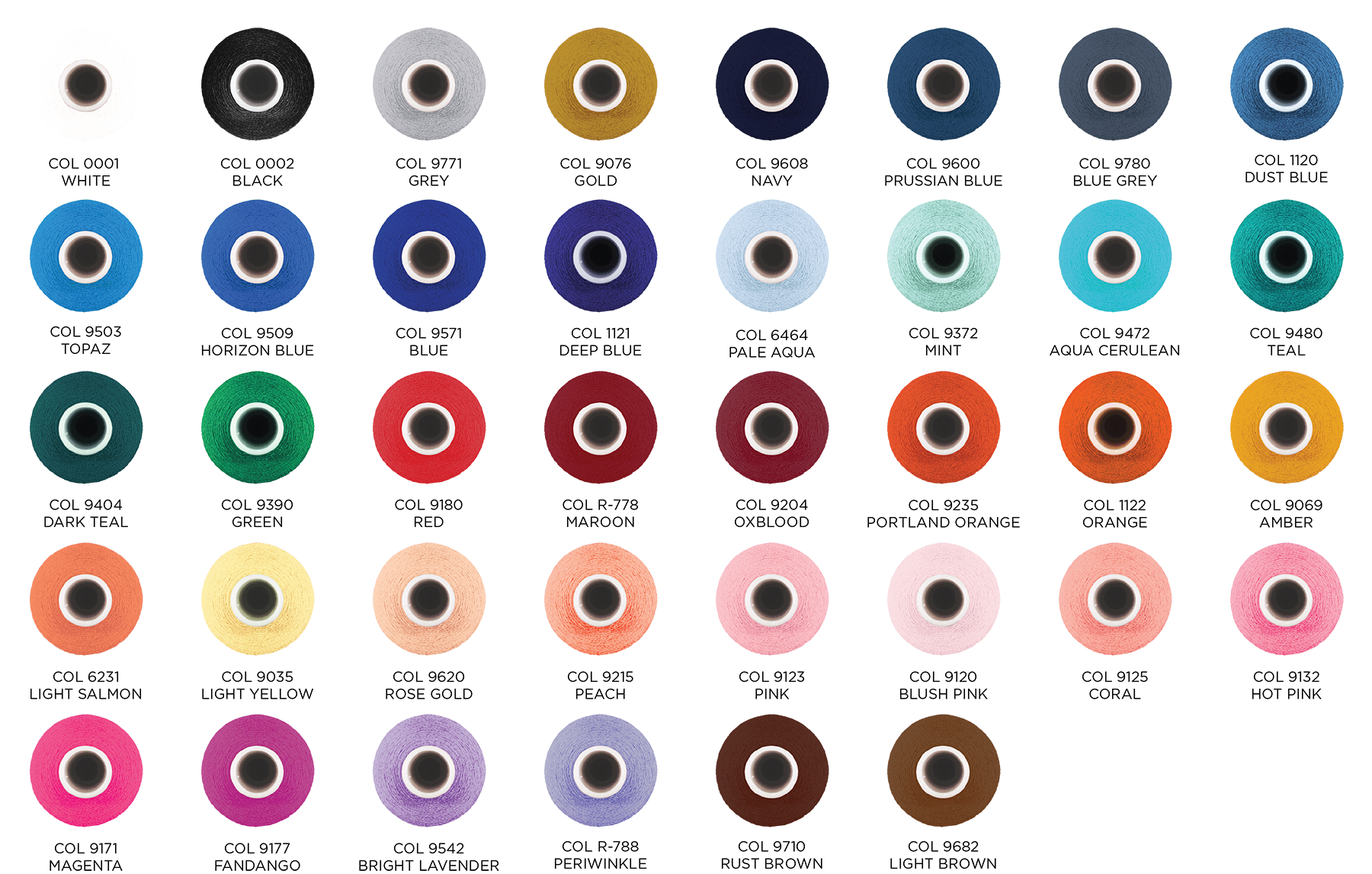 Pocket Square Clothing Embroidery Thread Color Options