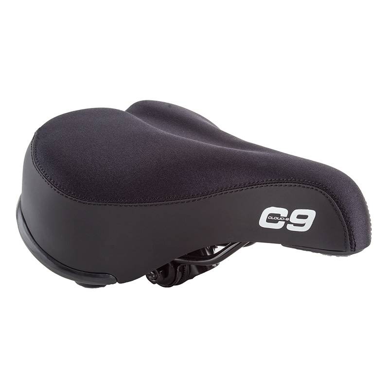Comfort Las Saddle Lycra Black Retro City Cycles Comfort Las Saddle Lycra Black