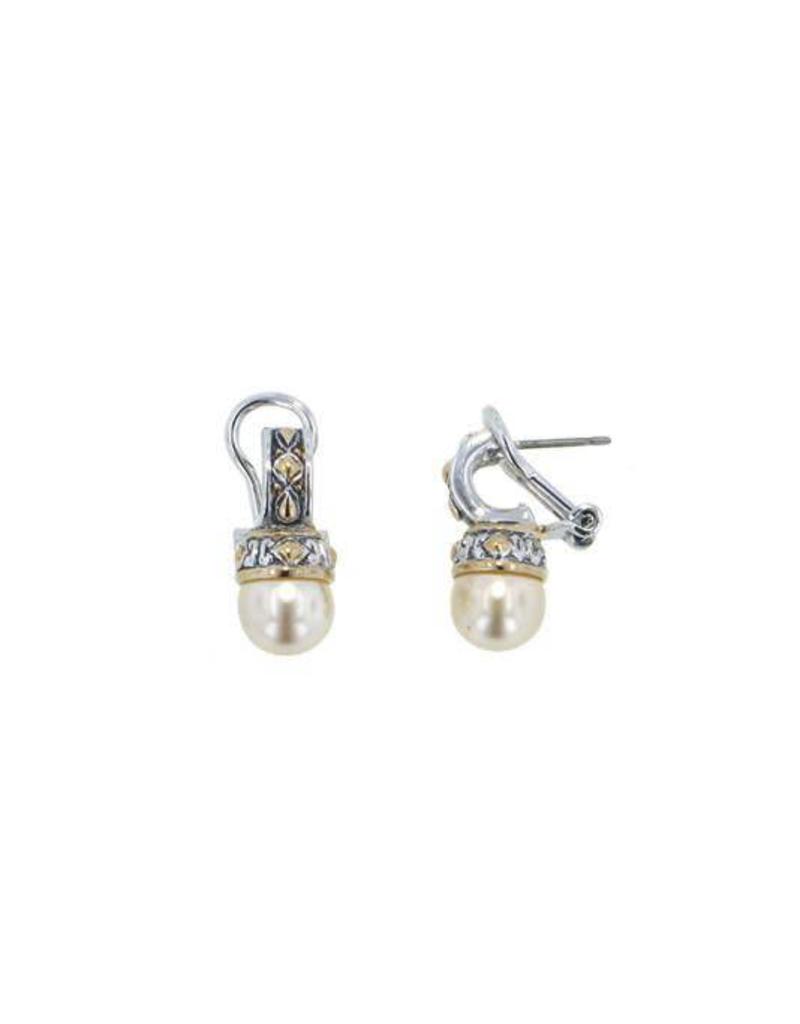 John Medeiros E2855 Ab00 8mm Ocean Images Small Pearl Earrings John Medeiros E2855 Ab00 8mm Ocean Images Small Pearl Earrings