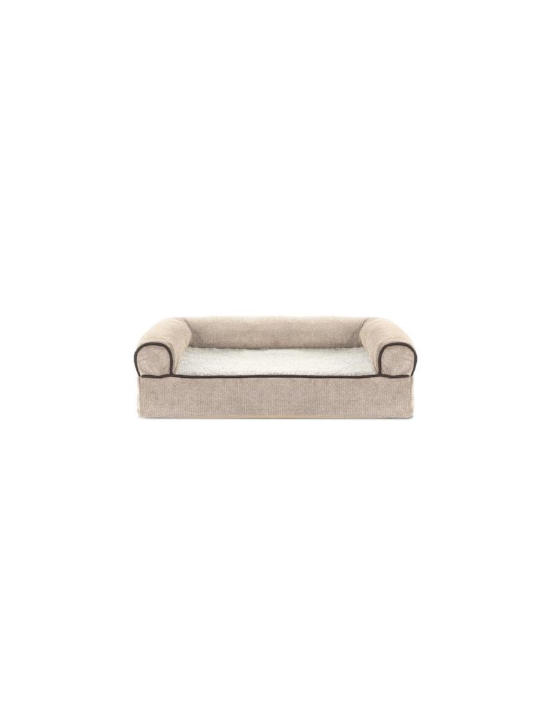 Furhaven Orthopedic Sofa Bed Med Faux Fleece Chenille Pet In Furhaven Orthopedic Sofa Bed Med Faux Fleece Chenille