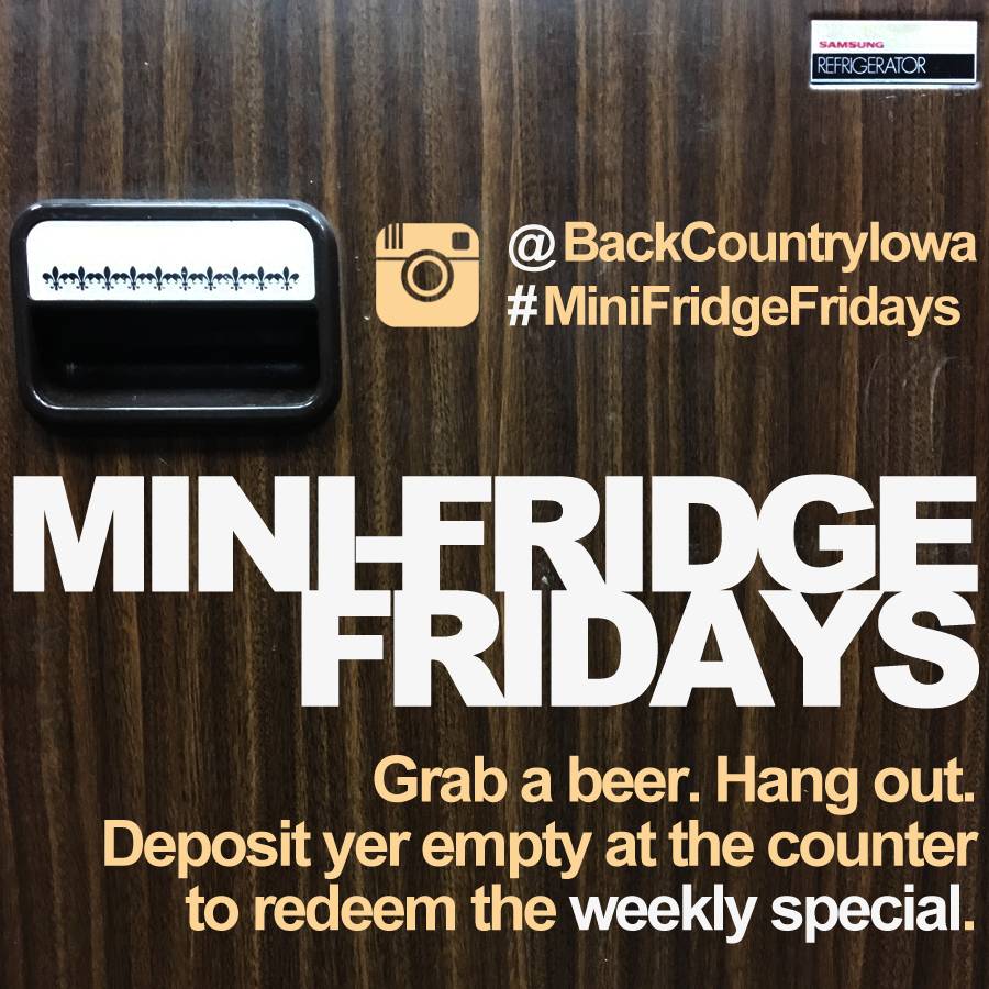 Mini Fridge Fridays