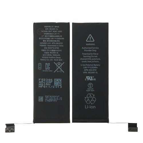 iPhone 5S - Batterie pièce de remplacement iPhone 5S - Batterie pièce de remplacement