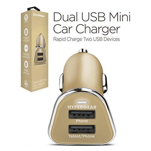 Hypergear HyperGear Chargeur voiture double 2.4A Hypergear HyperGear Chargeur voiture double 2.4A