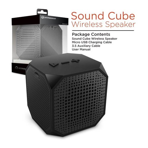 Hypergear Cube de Son - Haut Parleur Bluetooth Hypergear Cube de Son - Haut Parleur Bluetooth