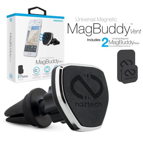 Naztech Support De Cellulaire Pour Ventilation Auto - Naztech MagBuddy Naztech Support De Cellulaire Pour Ventilation Auto - Naztech MagBuddy