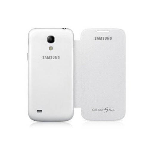 Samsung S4 Mini Flip Cover - Blanc Samsung S4 Mini Flip Cover - Blanc