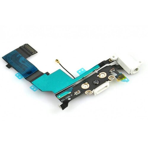 iPhone 5S - Prise de chargement de remplacement - Blanc iPhone 5S - Prise de chargement de remplacement - Blanc