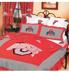 Bed Bath Everything Buckeyes Ohio State University Queen Size Comforter Set