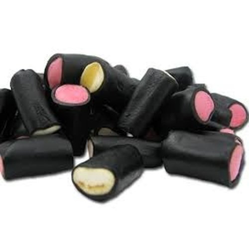 Averys Licorice Rockies With Colored Centers 4 Oz bag Averys Licorice Rockies With Colored Centers 4 Oz bag