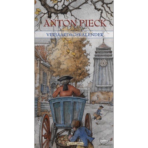 Anton Pieck Dorpsplein Birthday Calendar 7x13.6 Anton Pieck Dorpsplein Birthday Calendar 7x13.6