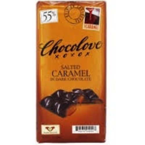 Chocolove Chocolove 55% Dark Chocolate Salted Caramel Bar Chocolove Chocolove 55% Dark Chocolate Salted Caramel Bar