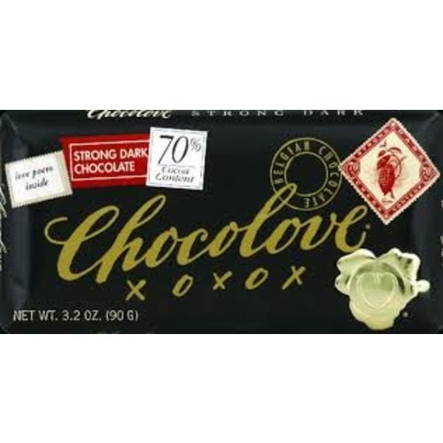 Chocolove Chocolove Strong 70% Dark Bar Chocolove Chocolove Strong 70% Dark Bar