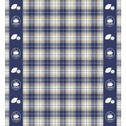DDDDD DDDDD Lemon Tea Towel Navy 24x25 inch DDDDD DDDDD Lemon Tea Towel Navy 24x25 inch
