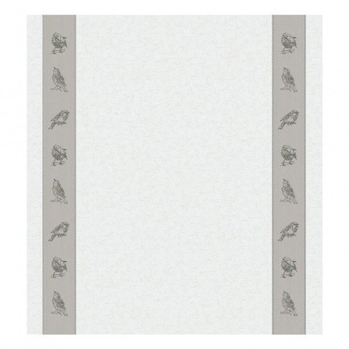 DDDDD DDDDD Sparrow Tea Towel Grey 24x25 inch DDDDD DDDDD Sparrow Tea Towel Grey 24x25 inch