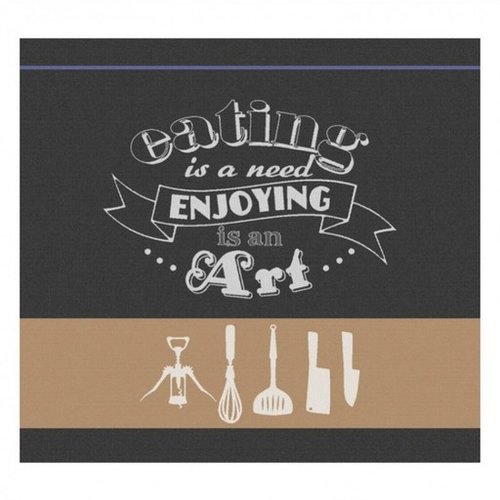 DDDDD DDDDD Eating & Enjoying Black design tea towel Sale $5.99 DDDDD DDDDD Eating & Enjoying Black design tea towel Sale $5.99