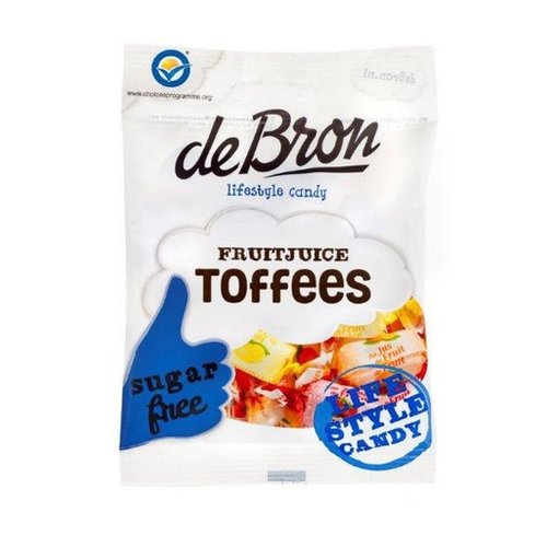 De Bron De Bron Sugar Free Fruit Toffees 3.5 Oz De Bron De Bron Sugar Free Fruit Toffees 3.5 Oz