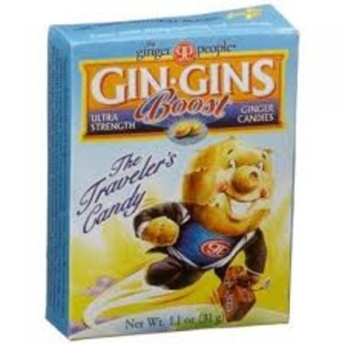 Ginger People Gin Gins Ginger Candy Super Strength 1.1 oz travel box Ginger People Gin Gins Ginger Candy Super Strength 1.1 oz travel box