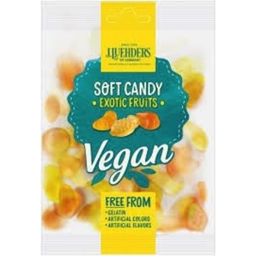 J Luehders Luehders Vegan Exotic Fruits Gummi J Luehders Luehders Vegan Exotic Fruits Gummi