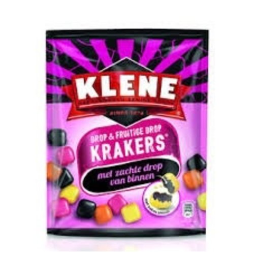 Klene Klene Licoirce & Fruit Krakers 210g bag Klene Klene Licoirce & Fruit Krakers 210g bag