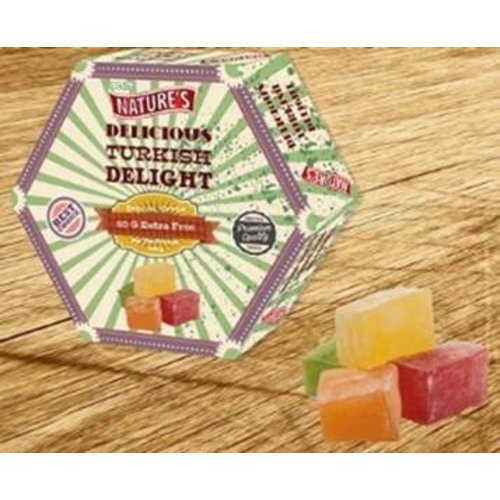 Natures Turkish Delight Mix Fruit 8.8 Oz Natures Turkish Delight Mix Fruit 8.8 Oz