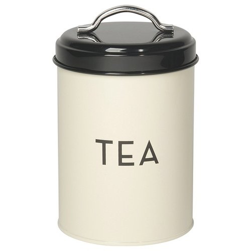 Tea Tin Ivory Tea Tin Ivory