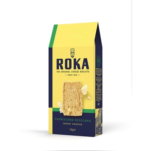 Roka Roka Parmigano Reggiano Crispies 2.4 Oz Box Roka Roka Parmigano Reggiano Crispies 2.4 Oz Box