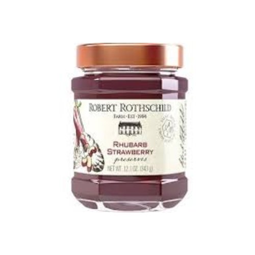 Rothschild Rothschild Rhubarb Strawberry Preserves 12.1 oz Rothschild Rothschild Rhubarb Strawberry Preserves 12.1 oz