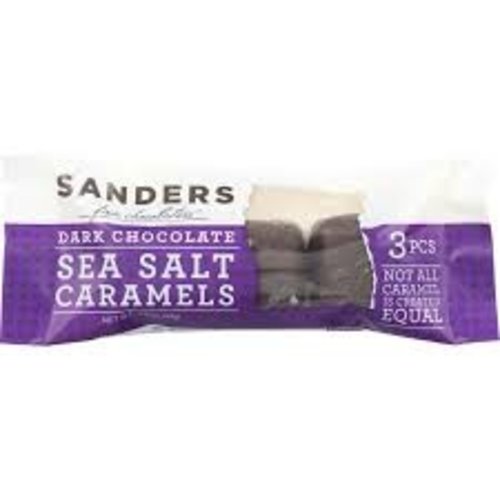 Sanders Sanders 3 pc SS Dark caramel bar 1.5 oz Sanders Sanders 3 pc SS Dark caramel bar 1.5 oz