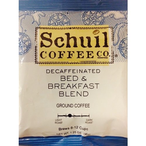 Schuil Schuil Coffee Bed & Breakfast Decaf 1.25 Packet Schuil Schuil Coffee Bed & Breakfast Decaf 1.25 Packet
