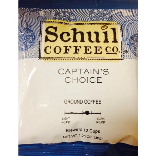 Schuil Schuil Coffee Captains Choice 1.25 Oz Packet Schuil Schuil Coffee Captains Choice 1.25 Oz Packet