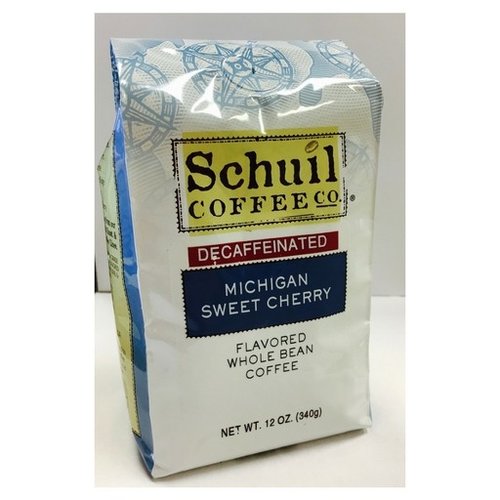 Schuil Schuil Michigan Sweet Cherry Flavored Coffee 12oz Decaf Schuil Schuil Michigan Sweet Cherry Flavored Coffee 12oz Decaf