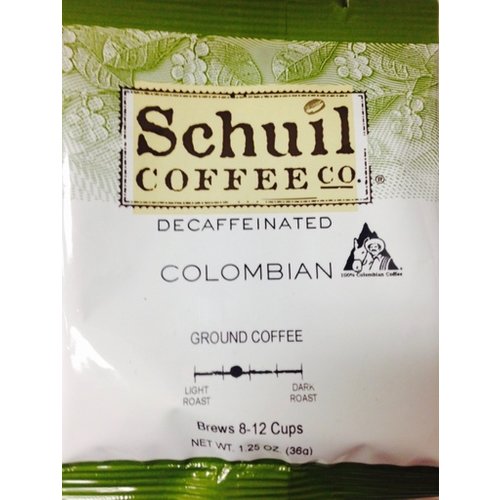 Schuil Schuil Coffee Columbian Decaf 1.25 Oz Packet Schuil Schuil Coffee Columbian Decaf 1.25 Oz Packet