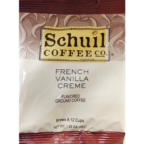 Schuil Schuil Coffee French Vanilla Creme 1.25 Oz Packet Schuil Schuil Coffee French Vanilla Creme 1.25 Oz Packet