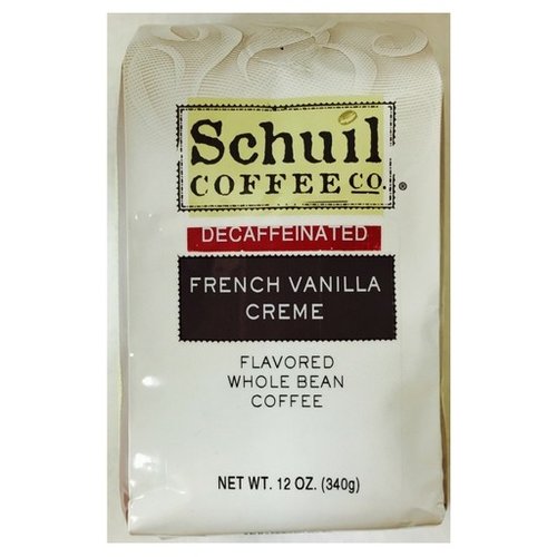 Schuil Schuil French Vanilla Dark Roast Coffee 12oz Decaf Schuil Schuil French Vanilla Dark Roast Coffee 12oz Decaf