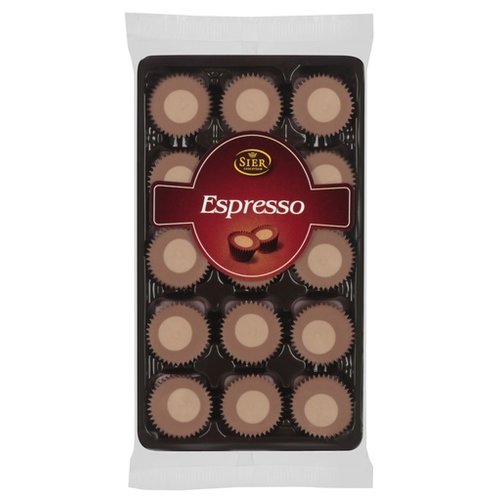 Sier Espresso Chocolate cups 4.4 oz tray Sier Espresso Chocolate cups 4.4 oz tray
