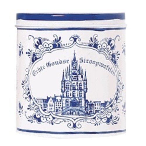 Verweij Verweij Syrupwafers in Blue Tin Verweij Verweij Syrupwafers in Blue Tin