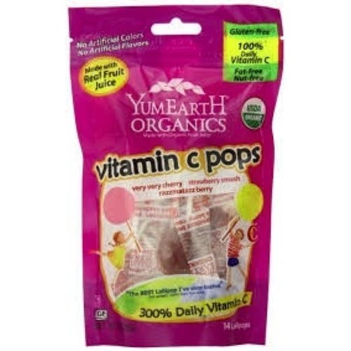 Yummy Earth Yummy Earth Vitamin C Pops Yummy Earth Yummy Earth Vitamin C Pops