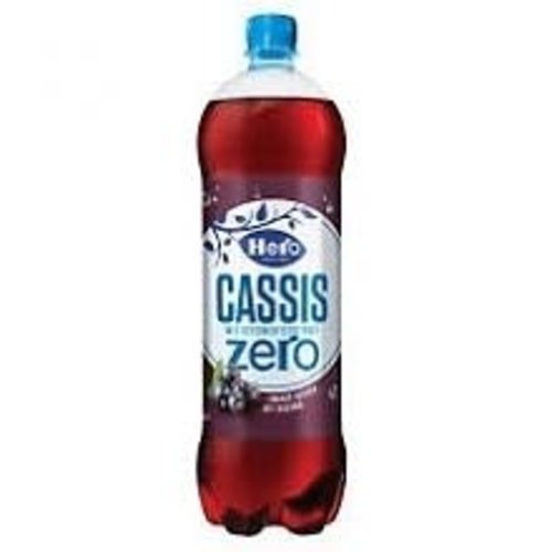 Hero Hero Original Cassis ZERO 1.25 liter plastic bottle Hero Hero Original Cassis ZERO 1.25 liter plastic bottle